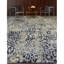 Tapis beige et gris anthracite de haute qualité noué à la main-64375695