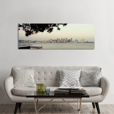 Buildings At The Waterfront, San Diego, California, USA #5 - Wrapped Canvas Panoramic Print