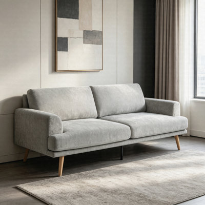 Canapé de salon 79,9 "à 3 places minimaliste