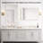 Elegant Aluminum Framed Rectangle Mirror for Bathroom,Bedroom-668389105-668389109