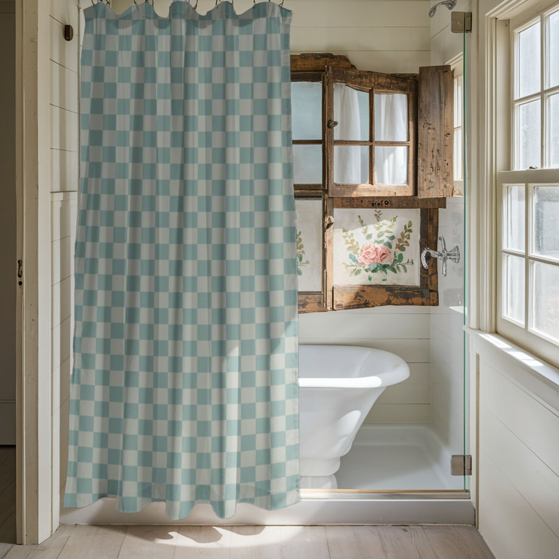 Cosy - Rideau de douche Premium, H 74 po x l 35 po, Vert