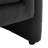Esly Upholstered Modern Curved Dark Gray Boucle Barrel Accent Chair-1466543506
