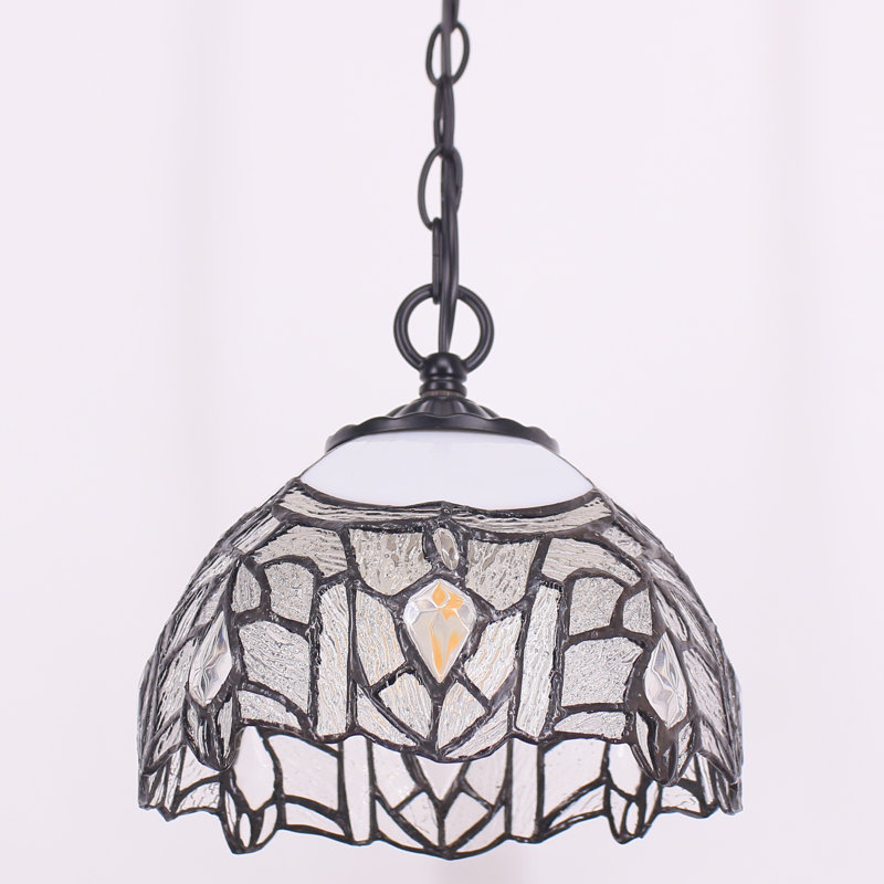 Petit luminaire suspendu Tiffany