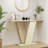 Hanniel Solid Wood Console Table-1807739878