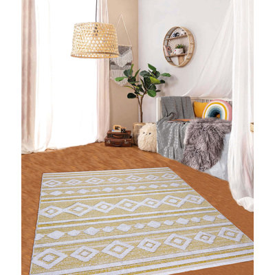 Tapis rectangulaire en coton Sutapa
