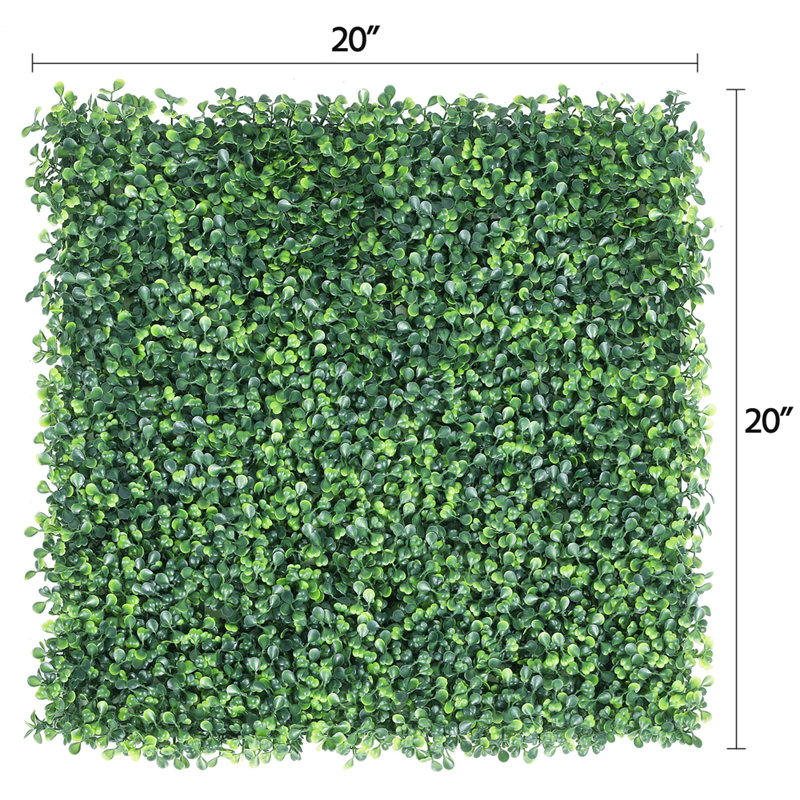 20” x 20” Artificial Boxwood Hedge Leaves