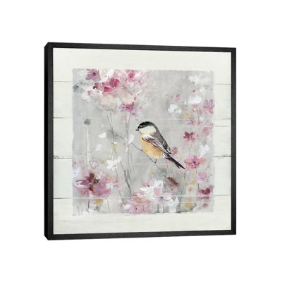 Sitting Pretty Shiplap II by Carol Robinson - Print on Canvas