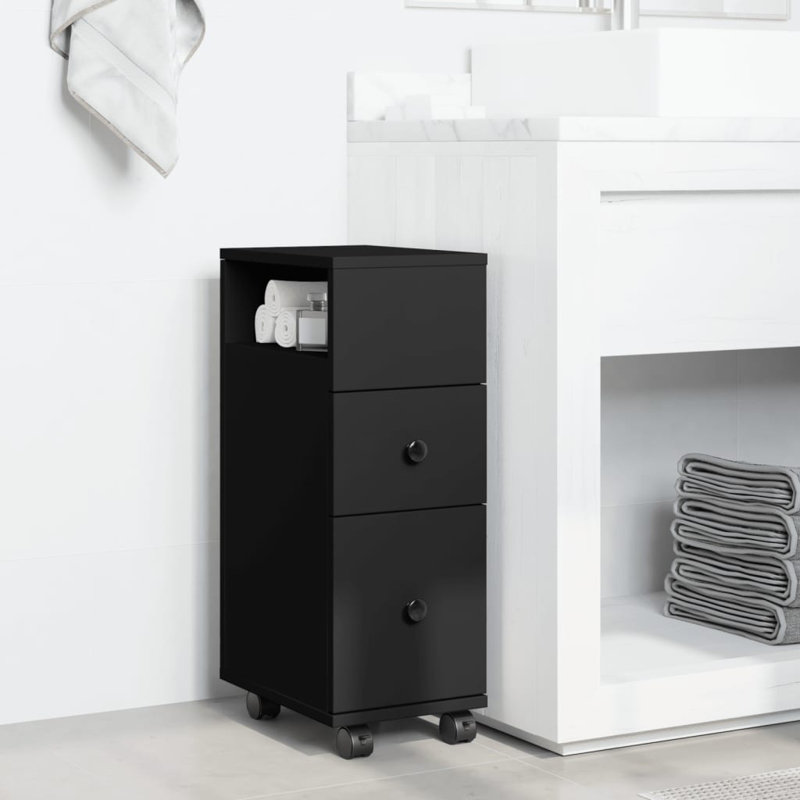 23 cm W Sideboard, Black