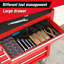 Coffre à outils roulant avec boîte à outils à 7 tiroirs avec roues Armoire de rangement multifonctionnelle pour outils, garage, entrepôt, atelier, atelier de réparation-576001934