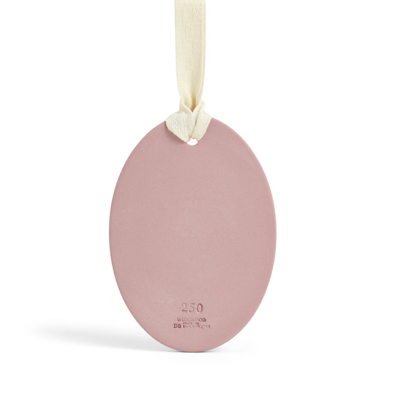 Festive 0.28'' Handmade Stoneware Holiday Shaped Ornament