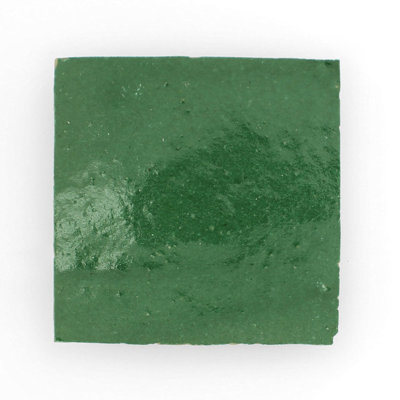 Moroccan Zellige 4" x 4" Ceramic Floor & Wall Tile