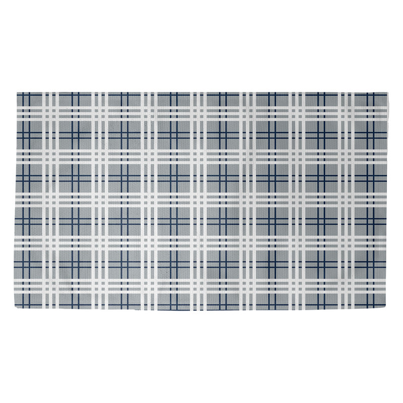 Plaid Indoor Rug, Rectangle 3' x 5'