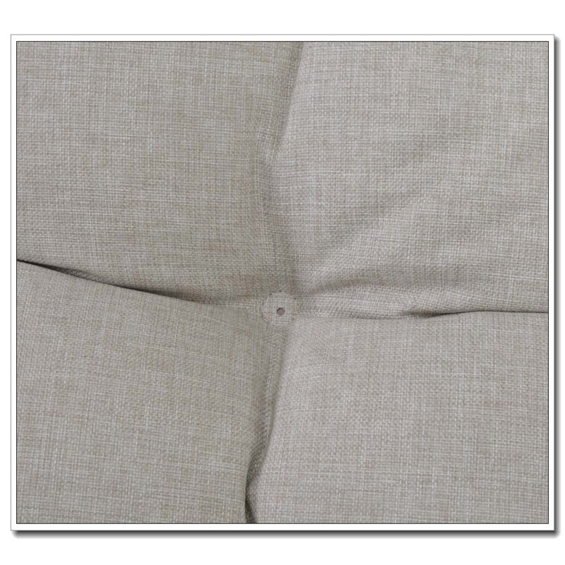 Causeuse de patio, causeuse d'extérieur en osier avec coussin épais de luxe