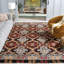 Tapis oriental performance en laine / coton touffeté Blossom-95854165