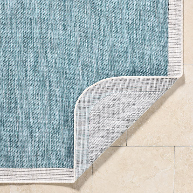 Orrin Outdoor Area Rug, Rectangle 6'7" x 9'