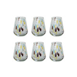 Blown Confetti Drinking Glass