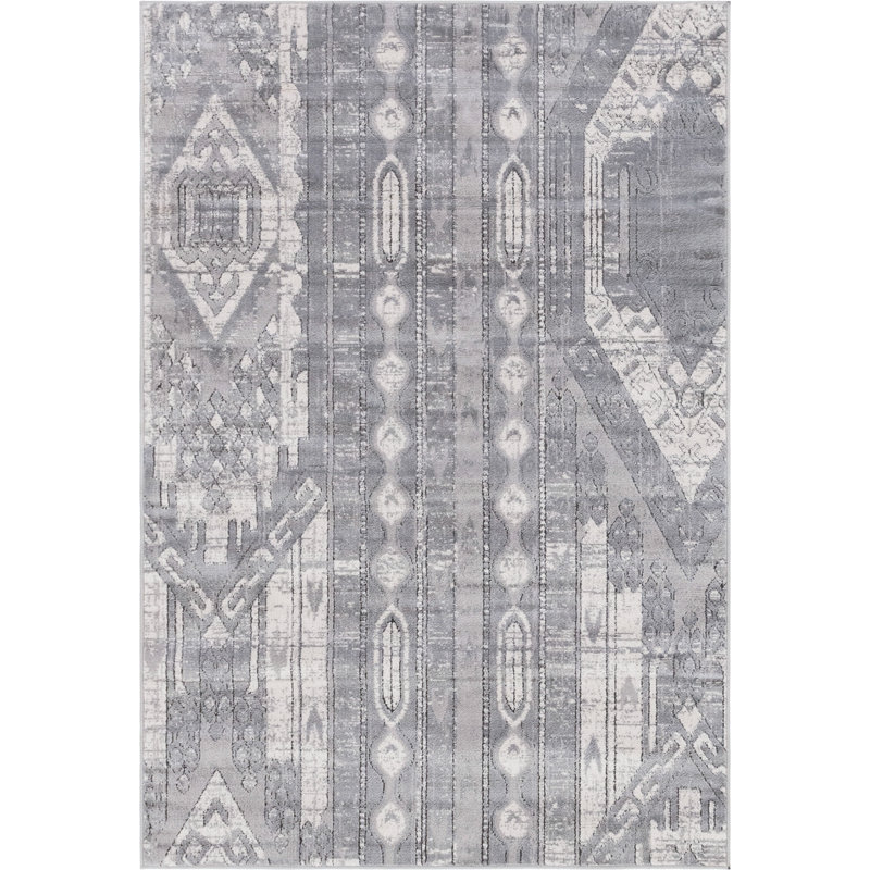 Sappington Striped Indoor Rug, Rectangle 7'10" x 11'