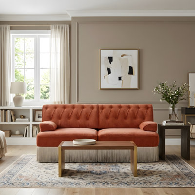 Canapé de style Chesterfield