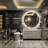 Molly Rectangle/Round/Oval LED Anti-Fog Tempered Glass Wall Bathroom Vanity Mirror - UL Certified-1112690841-1112690843
