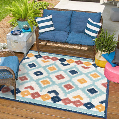 Haynie Indoor/Outdoor Rug Ivory