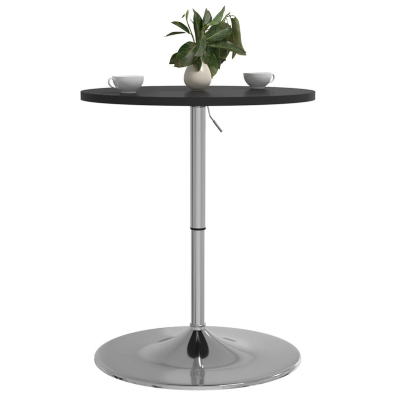 Dayasia Metal Base Dining Table, Black