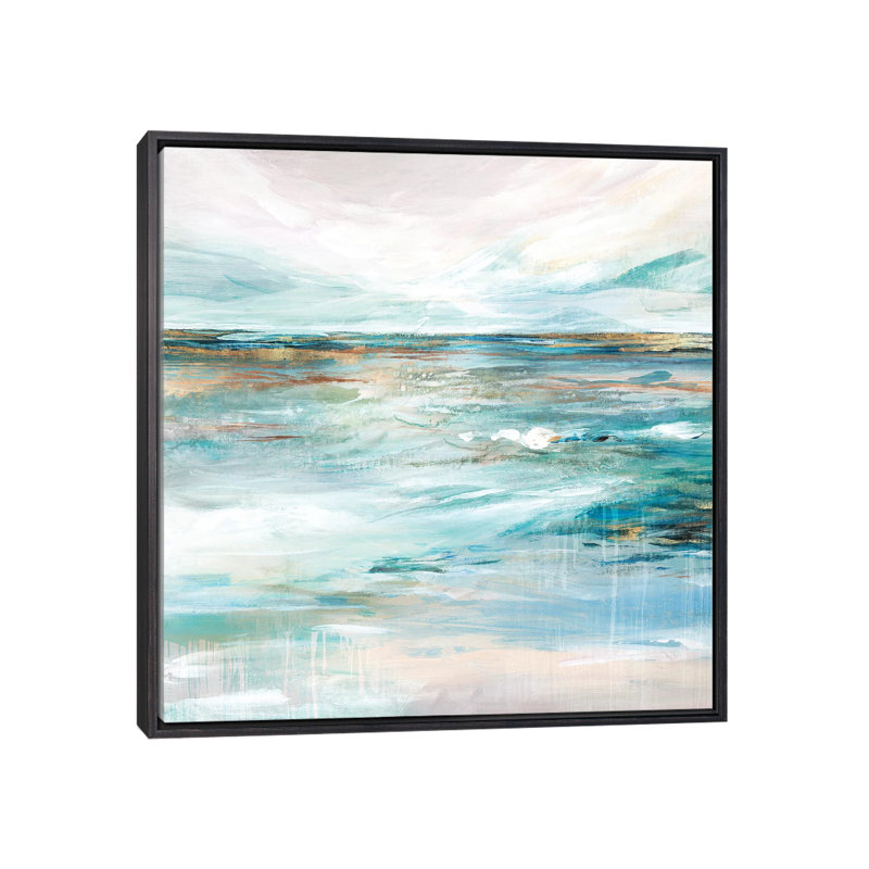«Midnight Clear II» par Isabelle Z - reproduction d'art, Pas de tapis, H 26 po x l 26 po x P 1,5 po