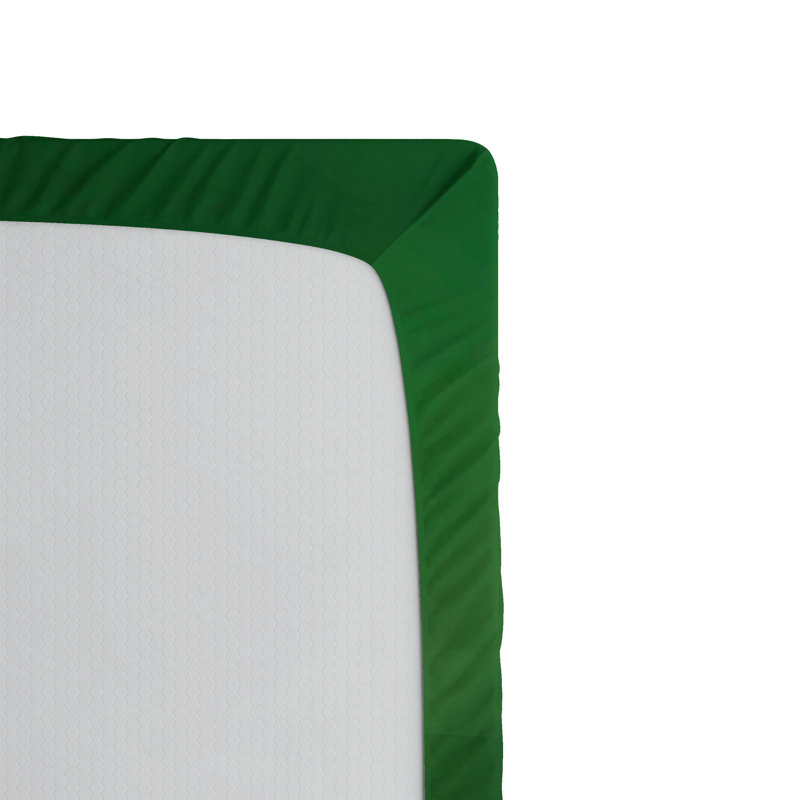 Drap-housse Ambesonne, paquet de 2, Drap-housse grand, Vert forêt / vert pâle abstrait