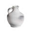 Vase rustique en céramique avec poignée, 6 pouces