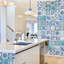 World Menagerie PVC Mosaic Tile Sticker - 15cm x 15cm-38785748