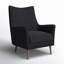 Fauteuil à oreilles Kronos-412613109