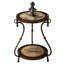 Magellan Round 23"W Side Table