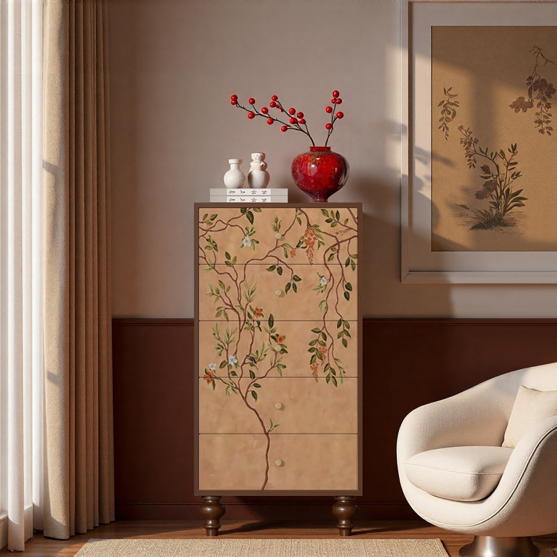 Armoire de décoration rétro à tiroirs multifonctions