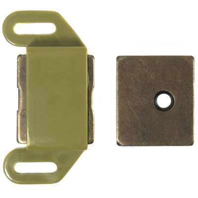 Tan Plastic Magnetic Catch