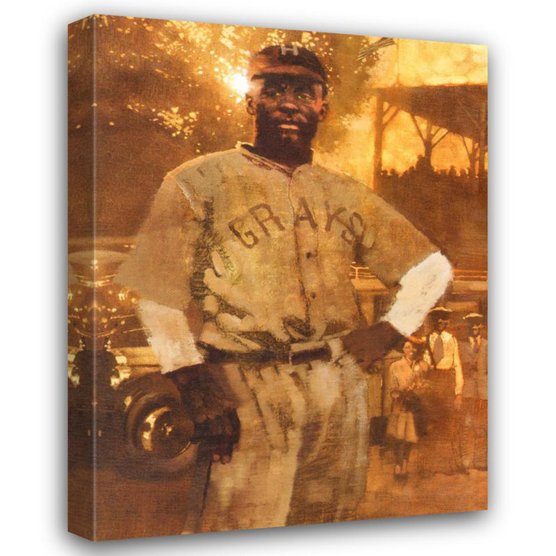 Josh Gibson, H 48 po x l 36 po