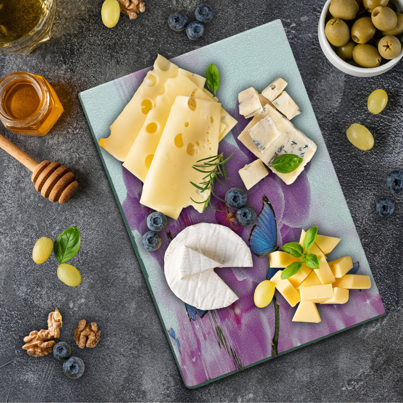 Planche à découper en verre trempé Ambesonne