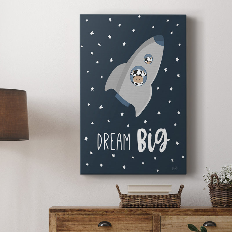 Vache dans l'espace I - galerie Cavas, H 18 po x l 12 po