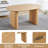 Modern Farmhouse 59.06" to 90.55" Wood Extendable Dining Table Set For Dining Room Kitchen-566441228-566441232