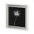 Flora III a Hand Embelished Textured Framed Art Print Matted under Glass