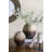10X5x Round Aluminum Vase With Gold To Bronze Ombre Finish-1898090988