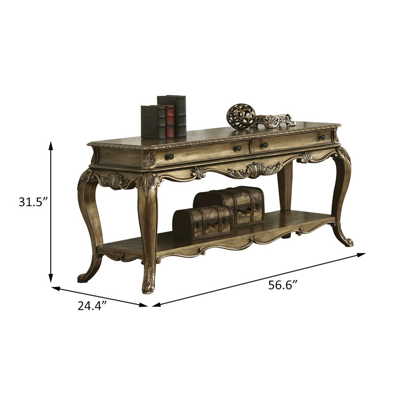 Sofa Table, Vintage Oak, Vintage Oak