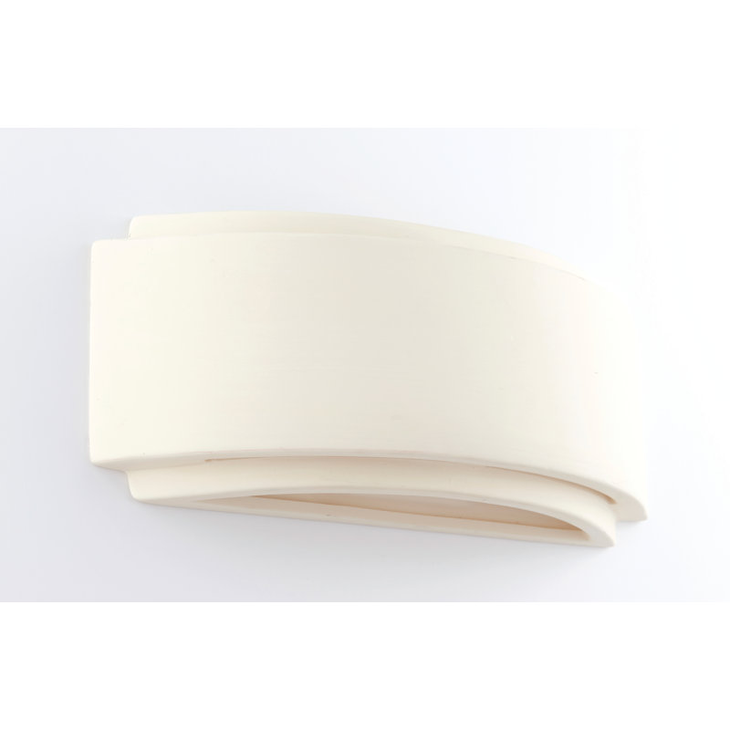 Oxbrooke Ceramic Flush Mounted Sconce