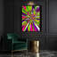 Art numérique sur toile, "Abstraction numérique 91"-1018372205