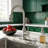 Pull Down Kitchen Faucet Pull Out Sprayer with Soap Dispenser