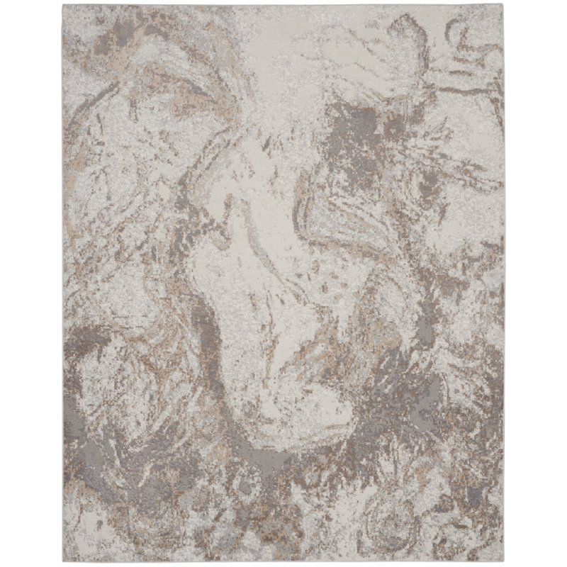 Abstract Indoor Rug, Rectangle 7'10" x 9'10"