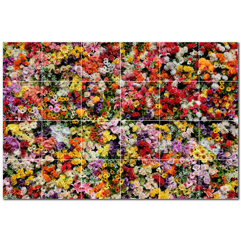 Fleurs photo 6 x 6