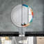 Huldar Glass Flat Wall Mirror