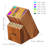 VEVOR 15 Slot Acacia Knife Block