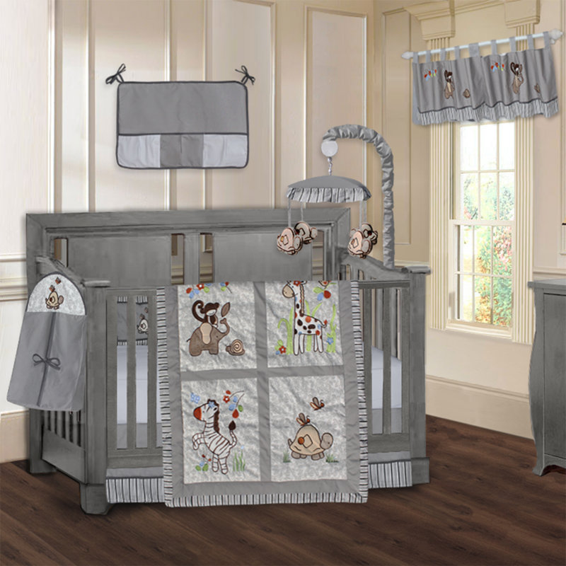 Ensemble de literie pour lit de bébé 9 pièces Manhart Zoomie