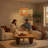 Modern Whimsical Living Room Pendant Lamp Natural-Terracotta