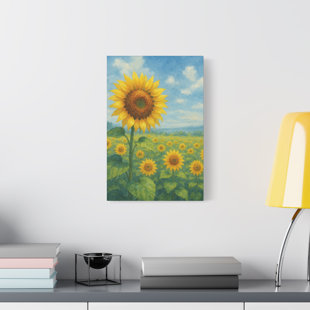 Aaroon Single Picture Frame Print on Canvas
